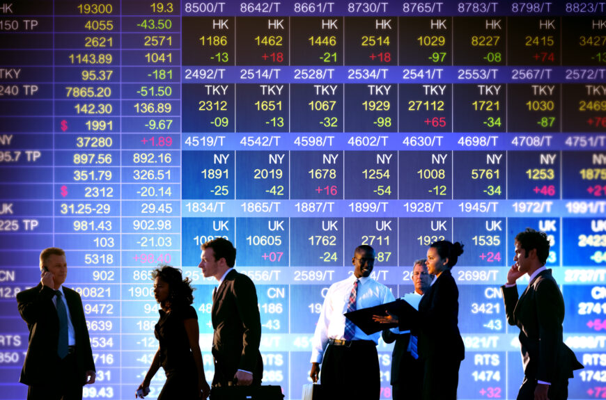 Busy financial markets