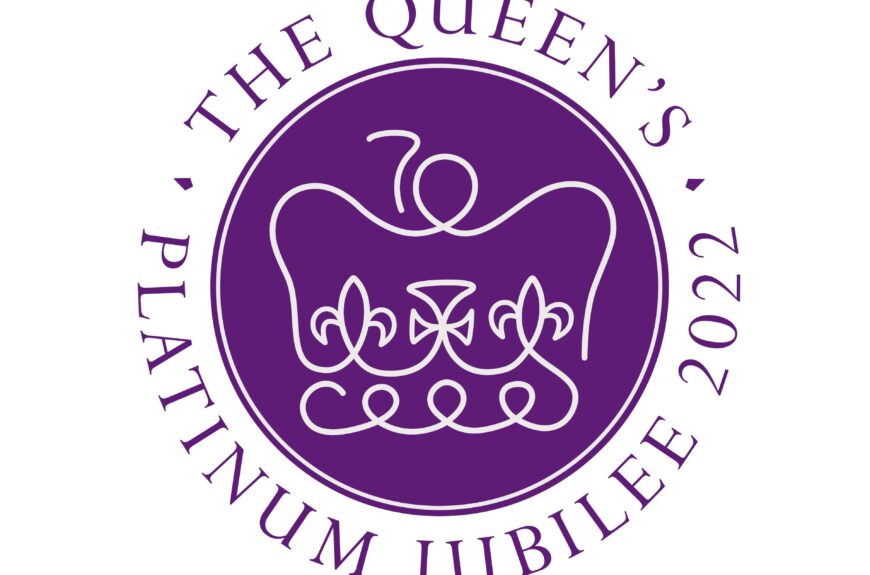 Official logo for Queen Elizabeth's Platinum Jubilee